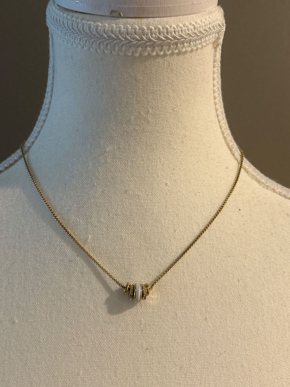 Colliers: Halskette mit Rondellen goldfarben Modeschmuck – D'occasion à Brunnen par Nala2929 4