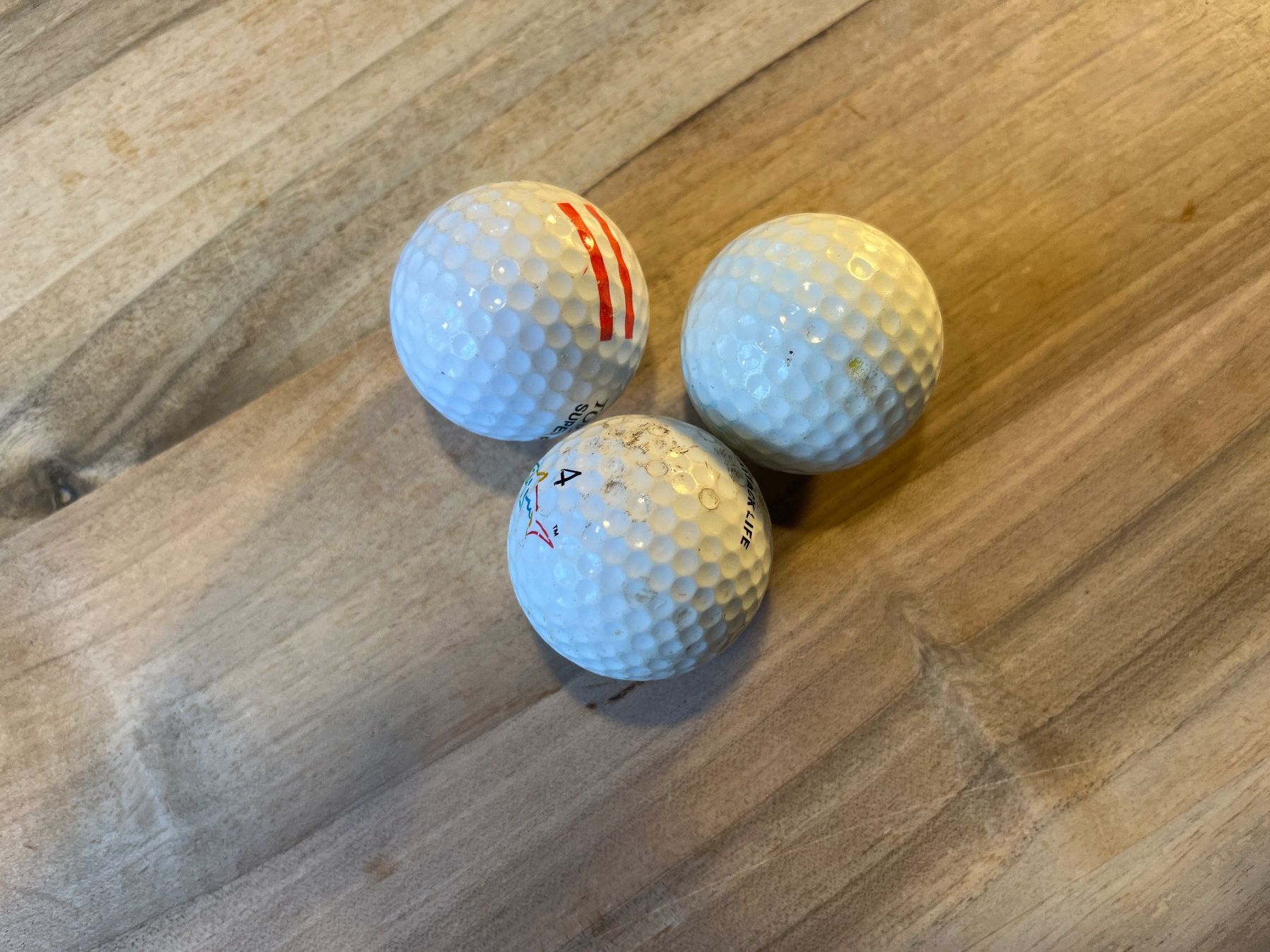 Palloni: Golfball (3 Stk.) – Usato da Volketswil venduto da pharfalla