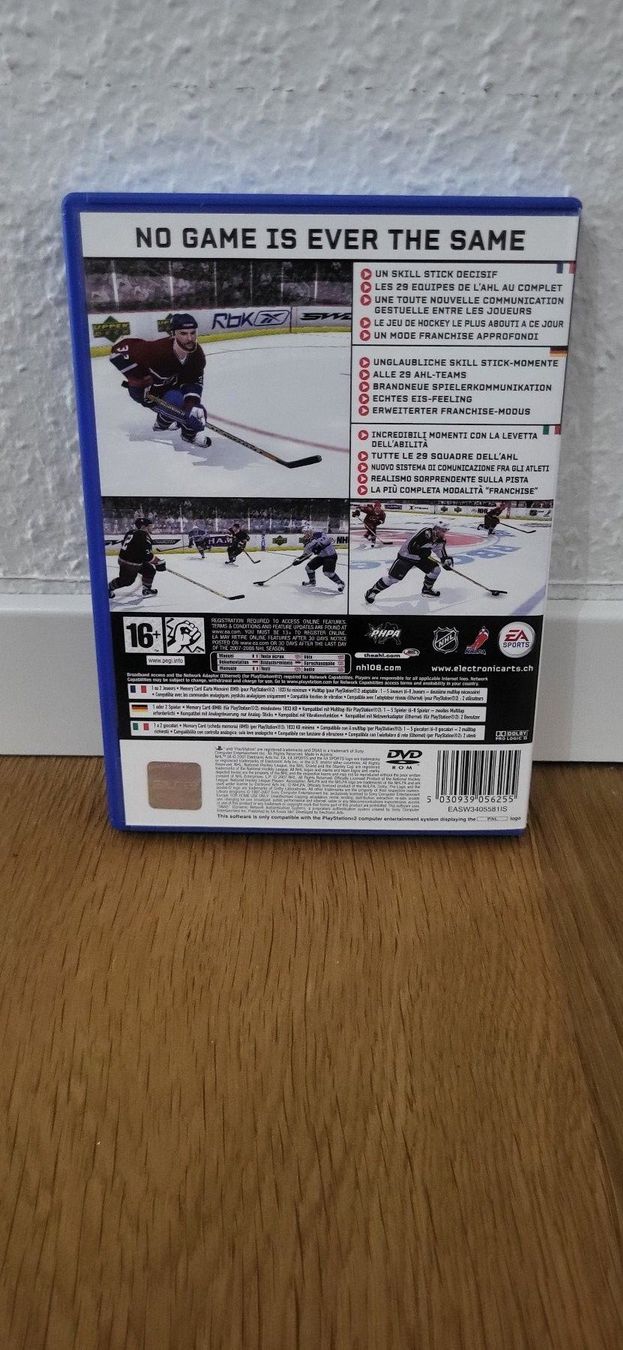 Sony Spiele: PS2 – NHL 08 – Gebraucht aus Münsingen von Heroism2010 1