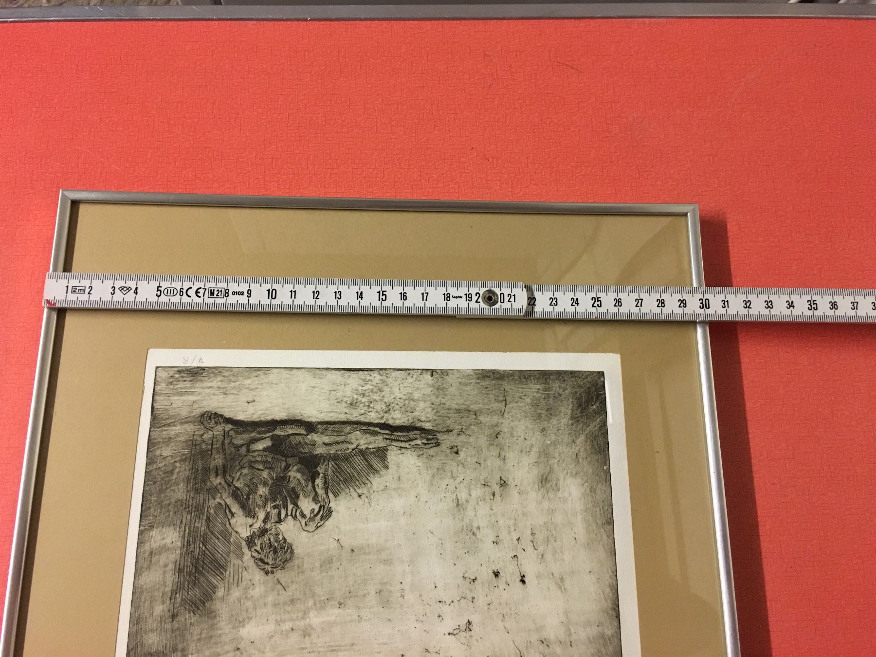Poster & Bilder: Radierung Anonyme ? Nummeriert  7/8 – Gebraucht aus Lanzenhäusern von vic63 5