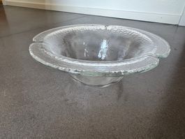 Glasi Hergiswil Kleeblatt Schale ø ca. 27cm h = ca. 9.3cm