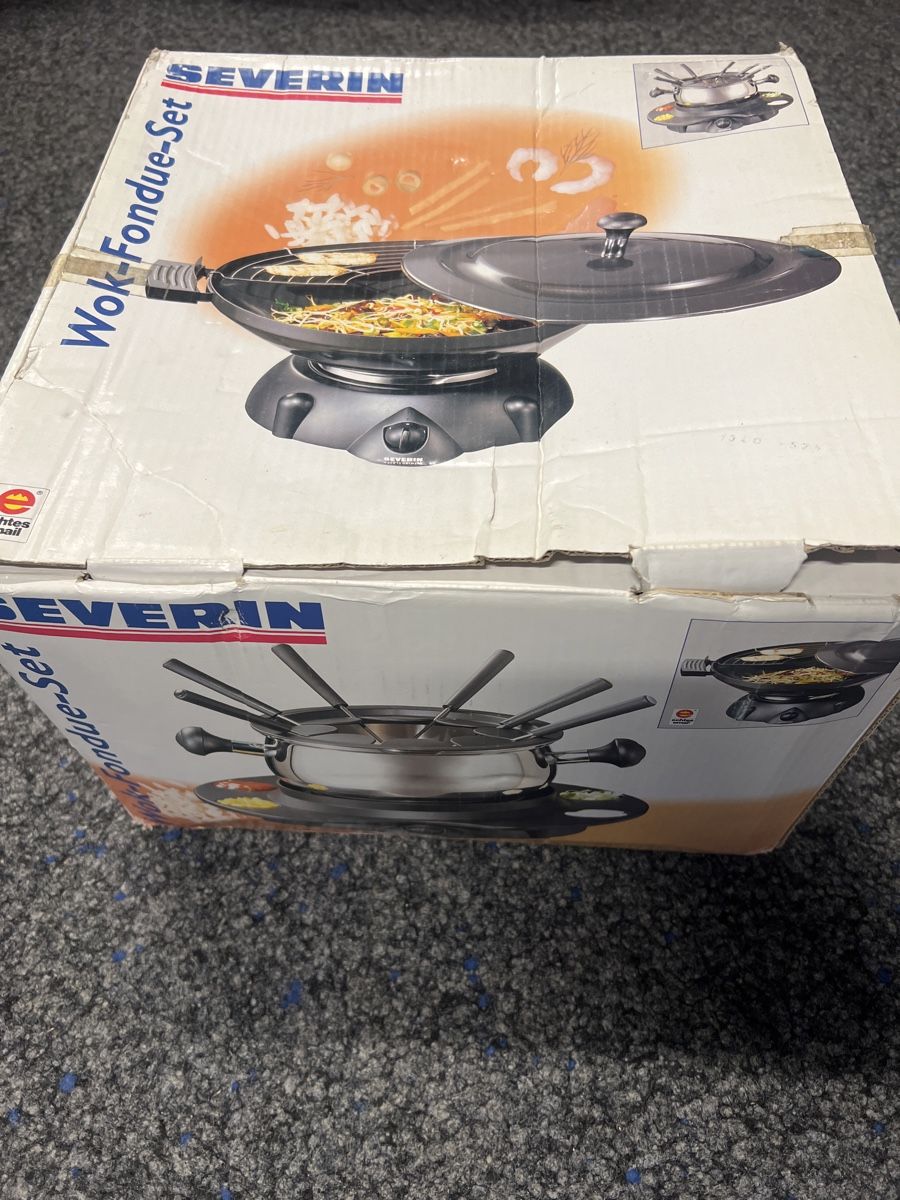Appareils de cuisine: SEVERIN Wok-Fondue-Set 2in1 neu – Neuf (Voir description) à Rorschach par TrendyDeals
