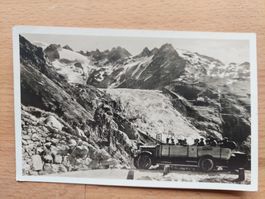 AK Grimselstrasse mit Postauto