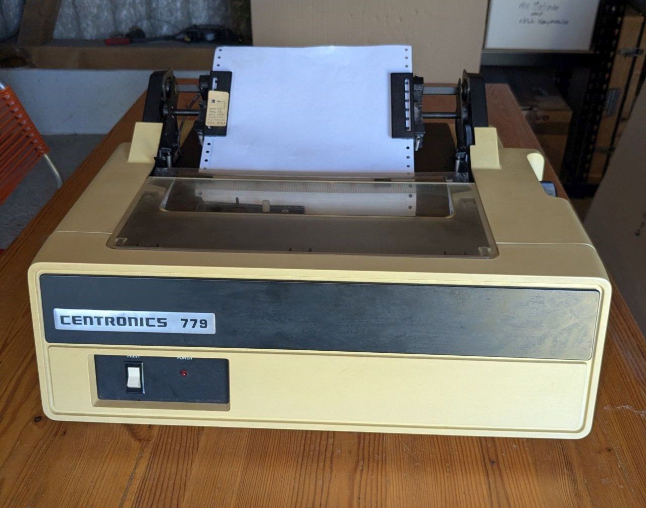 Stampanti: Nadeldrucker Centronics 779 – Usato da Gränichen venduto da Ricardo51