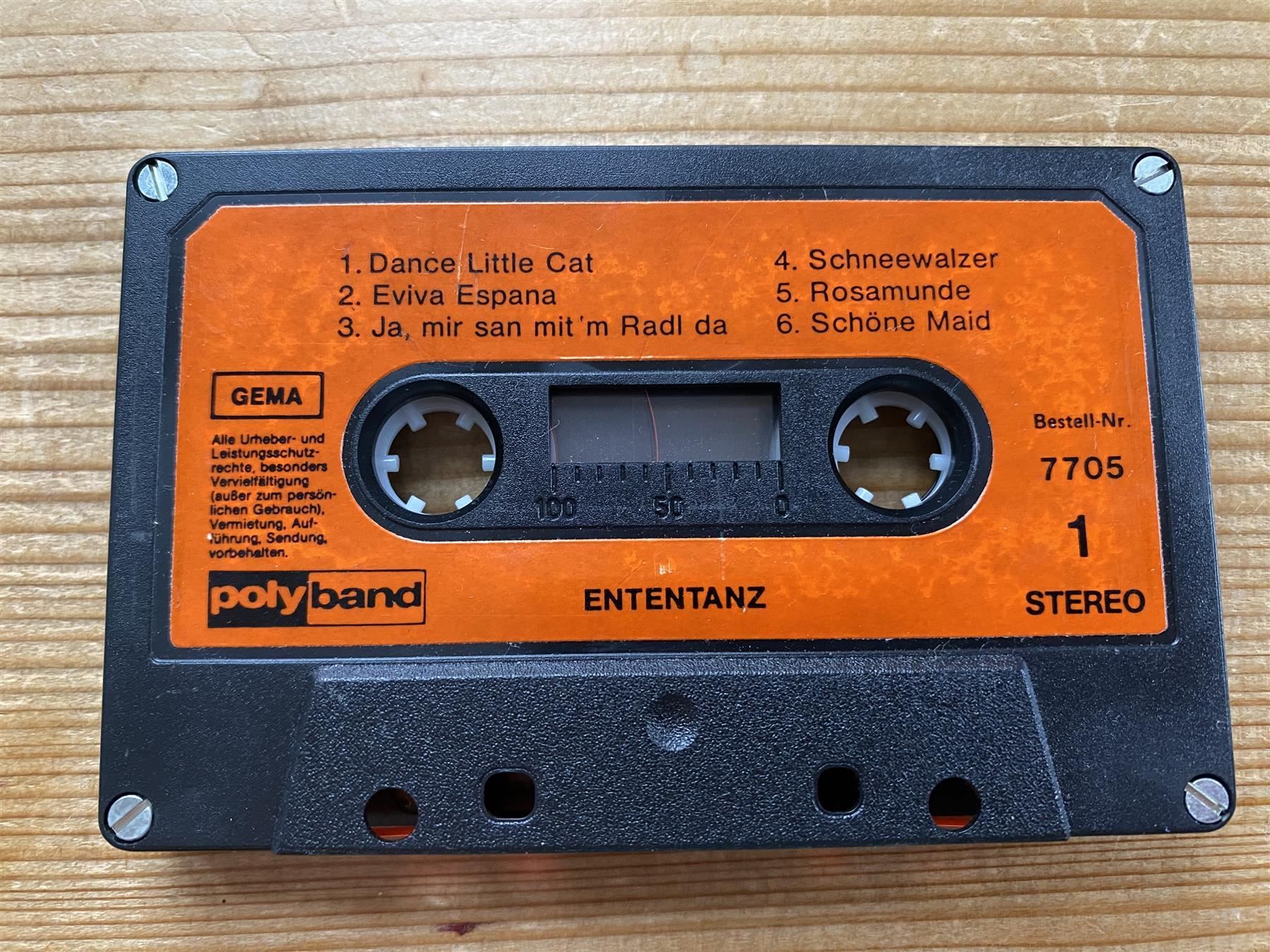 Musicassette: Kassette – Ententanz – Usato da St.Gallen venduto da kingsamas 3