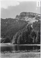 Schwendisee mit Käserrugg im Obertogg.