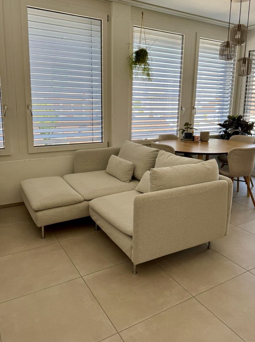 Sofas: Ecksofa beige mit Récamiere – D'occasion à Zürich par peachjess 3