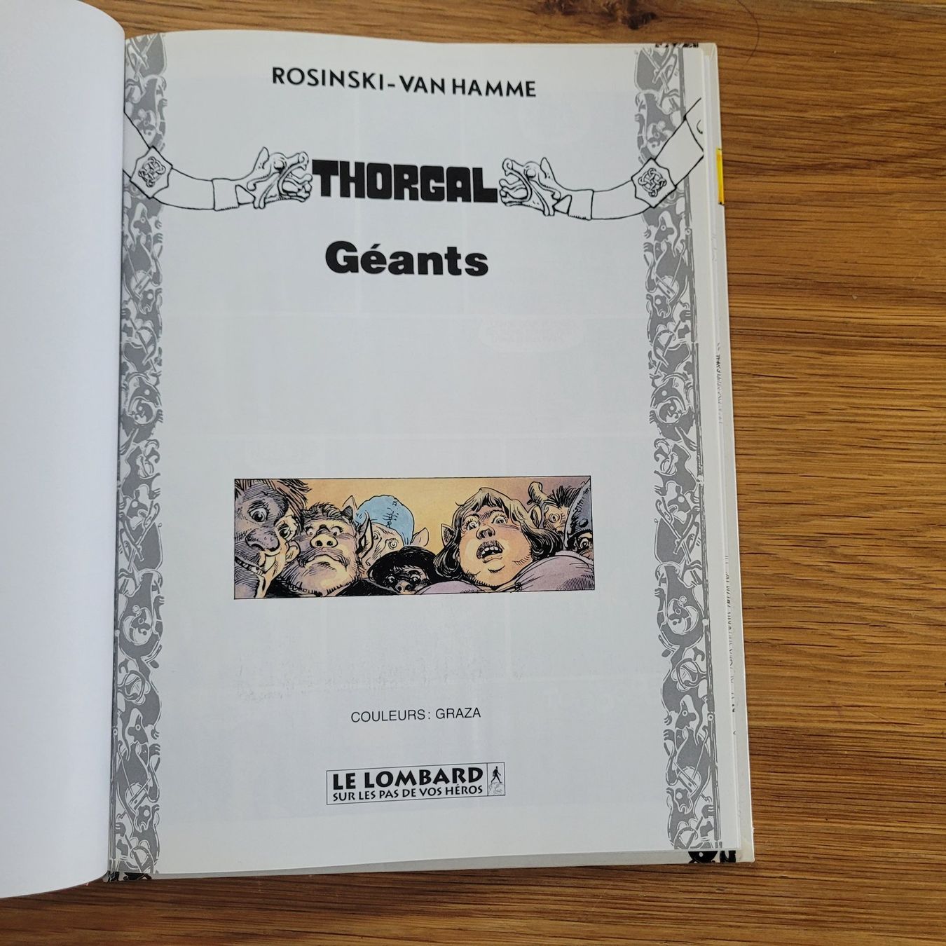Comics: BD EO Cotée Thorgal 22. Géants – Gebraucht aus Biel/Bienne von Destockweb 2