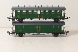 Liliput Nostalgie Personen- und Gepäckwagen H0/DC ohne OVP