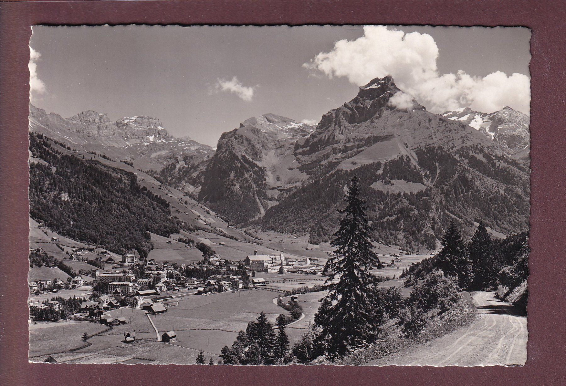 Ansichtskarten: ENGELBERG - Hahnen - 1947 – Gebraucht aus Pully von nicecards