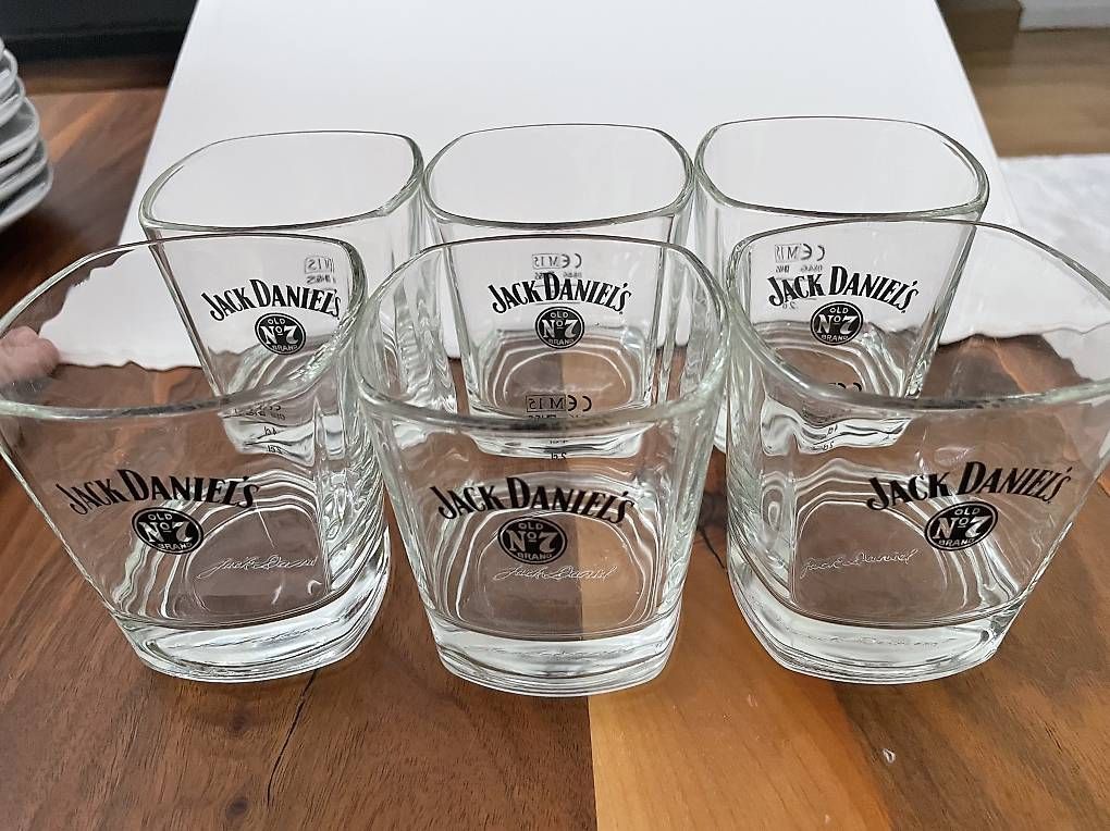 Bicchieri: Jack Daniels Whisky Gläser 6x – Usato da Islikon venduto da lin_gc2q 1