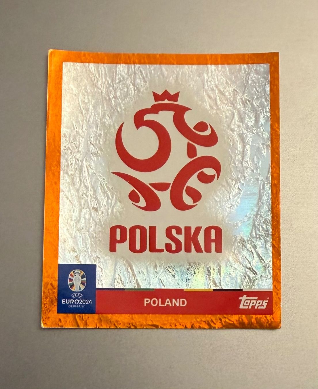 Topps Sammelbilder & Trading cards: Topps Euro 2024 - POL 1 Orange – Gebraucht aus Nyon von Wyvern