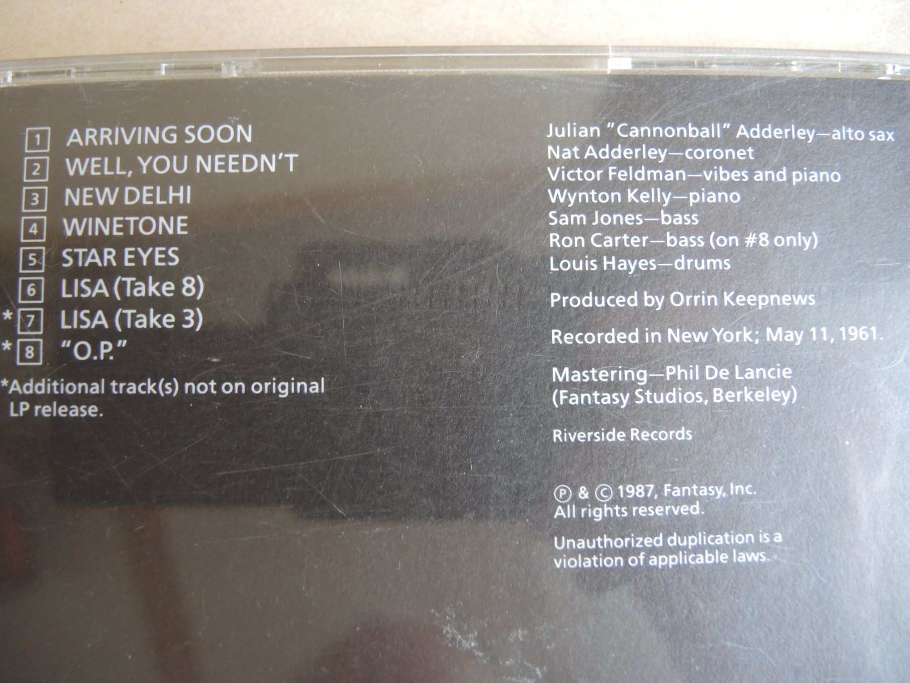 CD: The Cannonball Adderley Quintet Plus CD , Jazz Klassiker – Usato da Rorschach venduto da Pop-upBrocki 3