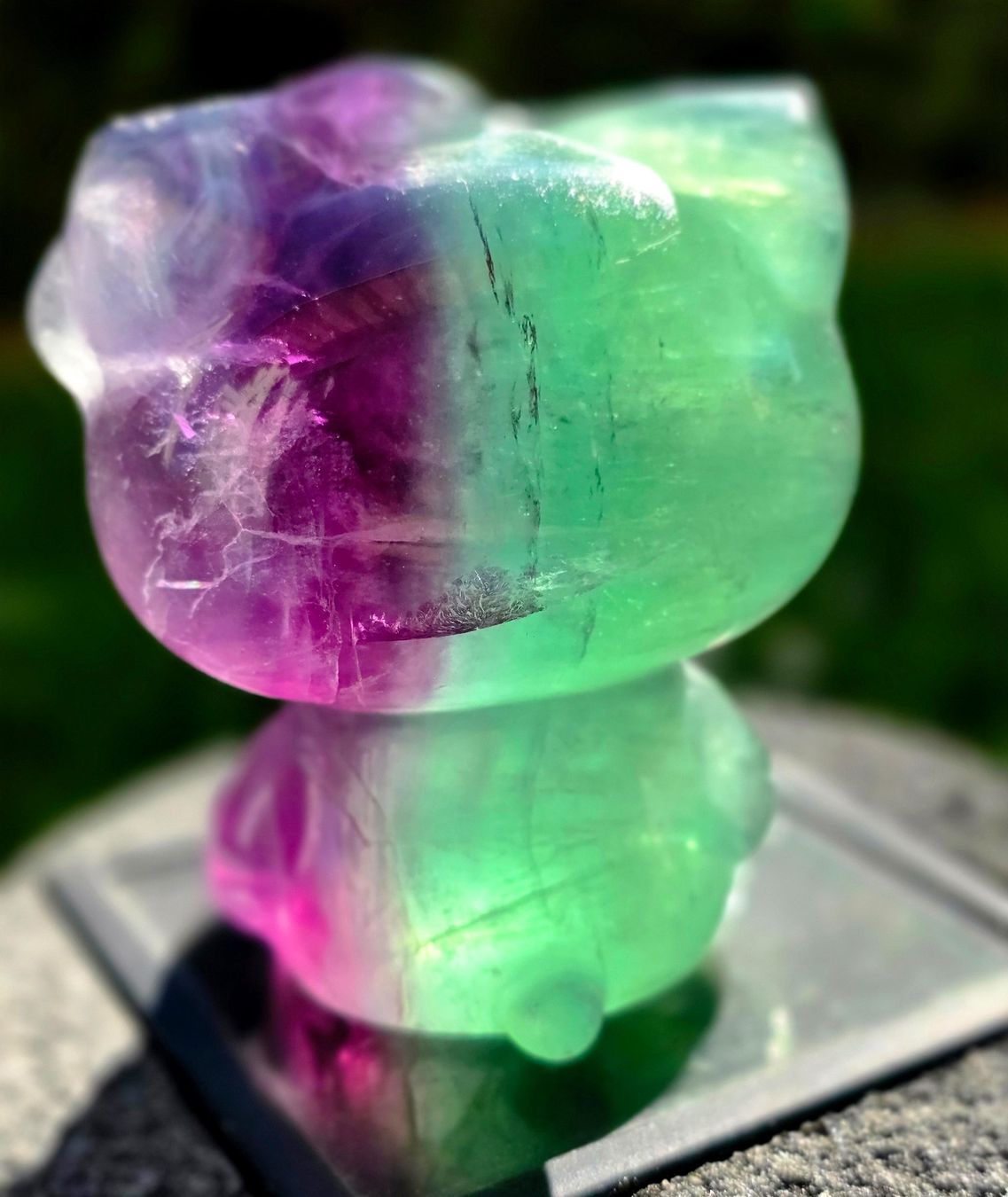 Minerali & Pietre curative: Fluorit Hello Kitty 415g – Nuovo e nell'imballaggio originale da Matzingen venduto da Shay_Crystalz 1