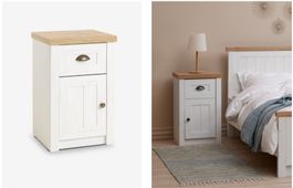 Nachttisch / Beistellschrank im Landhausstil