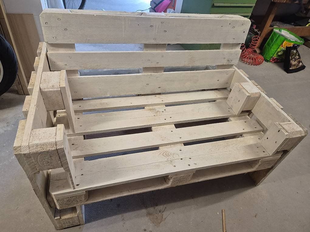 Pallets: Palettenlounge weiss – Nuovo (secondo la descrizione) da Balterswil venduto da new_one-123