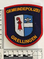 1 Polizei Abzeichen Gemeindepolizei Grellingen/BL
