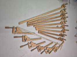 antike Hobelzwingen Holzschraubzwingen, Top Zustand