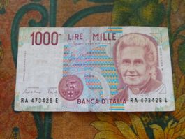 ITALIE  1000 Lire  (C)  Billet