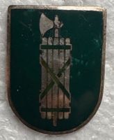 Feuerwehrhelm Metallabzeichen St. Gallen