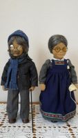 Liebevoll gestaltetes Puppen-Paar, Herr und Frau!