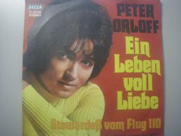 Vinyl-Single Peter Orloff - Ein Leben voll Liebe