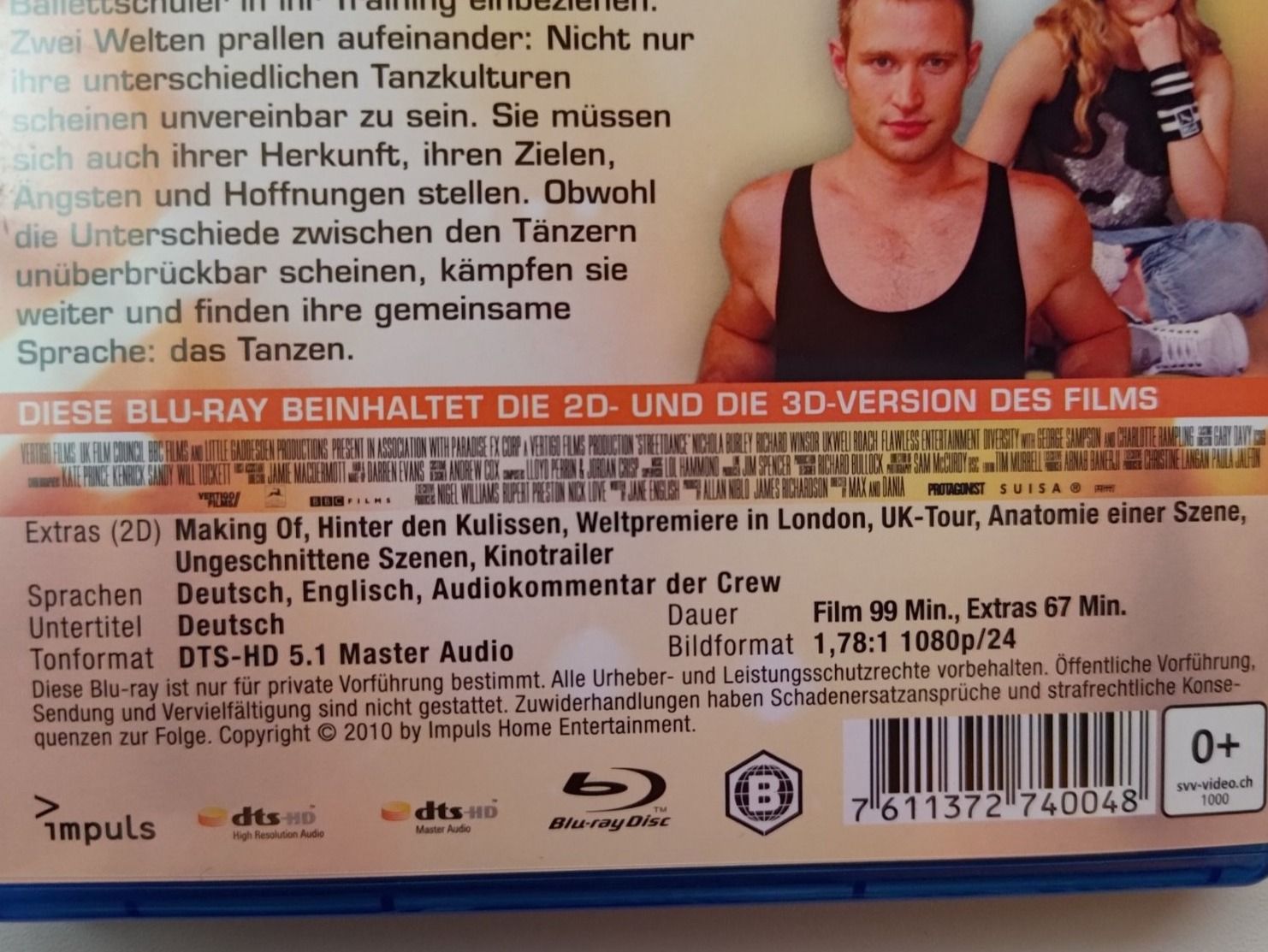 Tutti i DVDs: Street Dance 3D – Usato da Liestal venduto da Kratzilla 4