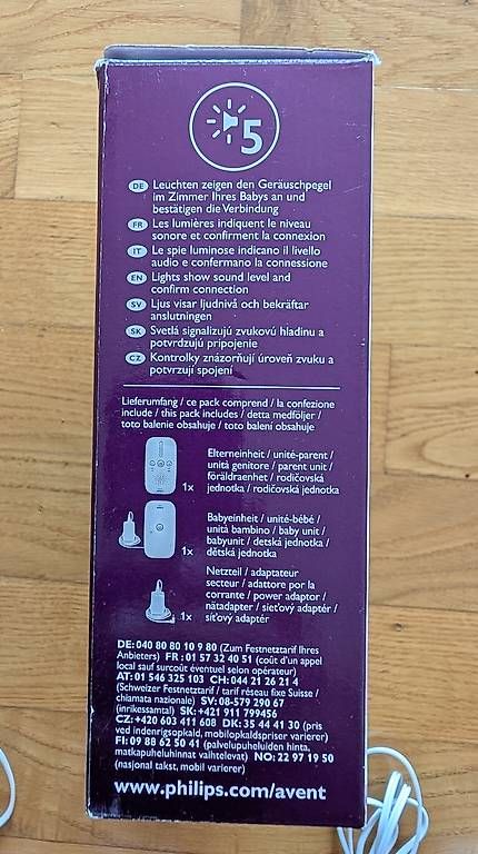 Babyphone: Philips Avent DECT Babyphone – Usato da Locarno venduto da ama_7bm7 1