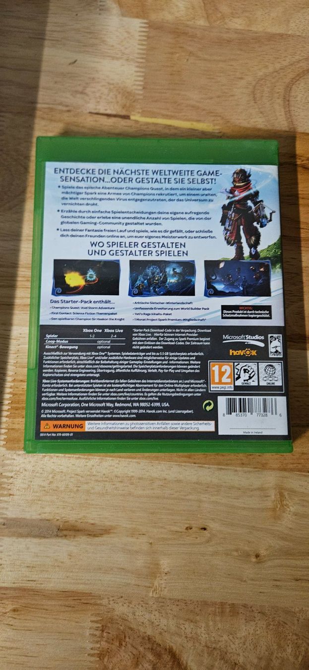 Microsoft Spiele: Xbox - Spark – Gebraucht aus Rohrbach von Emiflo 1