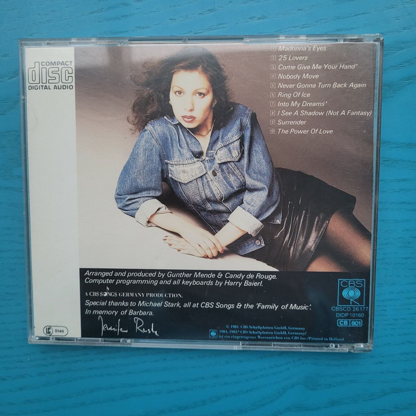CD: Jennifer Rush- CD – Usato da SCHÜBELBACH venduto da CoKaHa 1