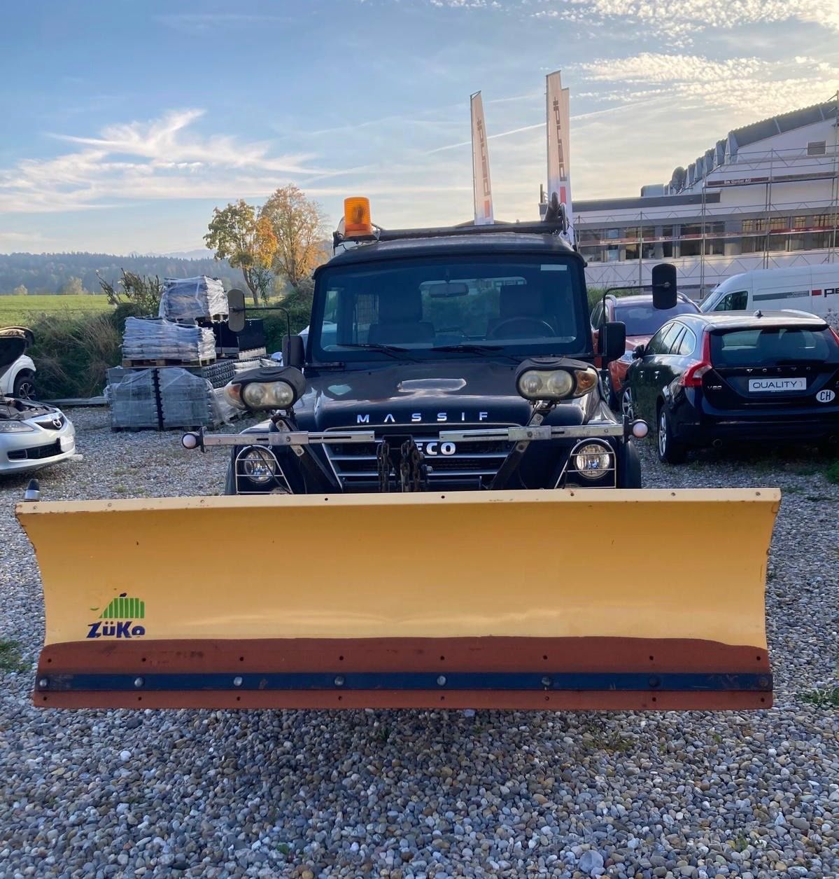 Sgombero neve: Iveco Massif 4x4 mit Schneepflug Meyer – Usato da Grüt (Gossau ZH) venduto da fam_7hvv 6