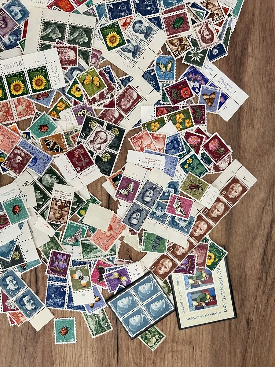 Tous les timbres: Grosser Posten postfrische Pro Juventute Marken – Neuf (Voir description) à Braunau par Desil2511 5