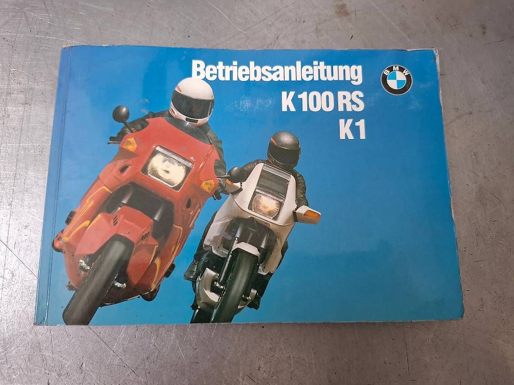 BMW Tutti i ricambio per moto: BMW K100 Betriebsanleitung – Usato da Benglen venduto da Moto42