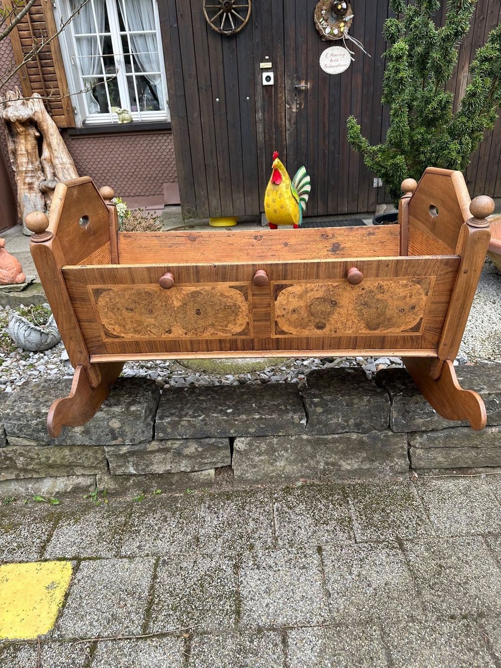 Letti: Antike Holzwiege – Usato da Wittenbach venduto da mar_69t6 3