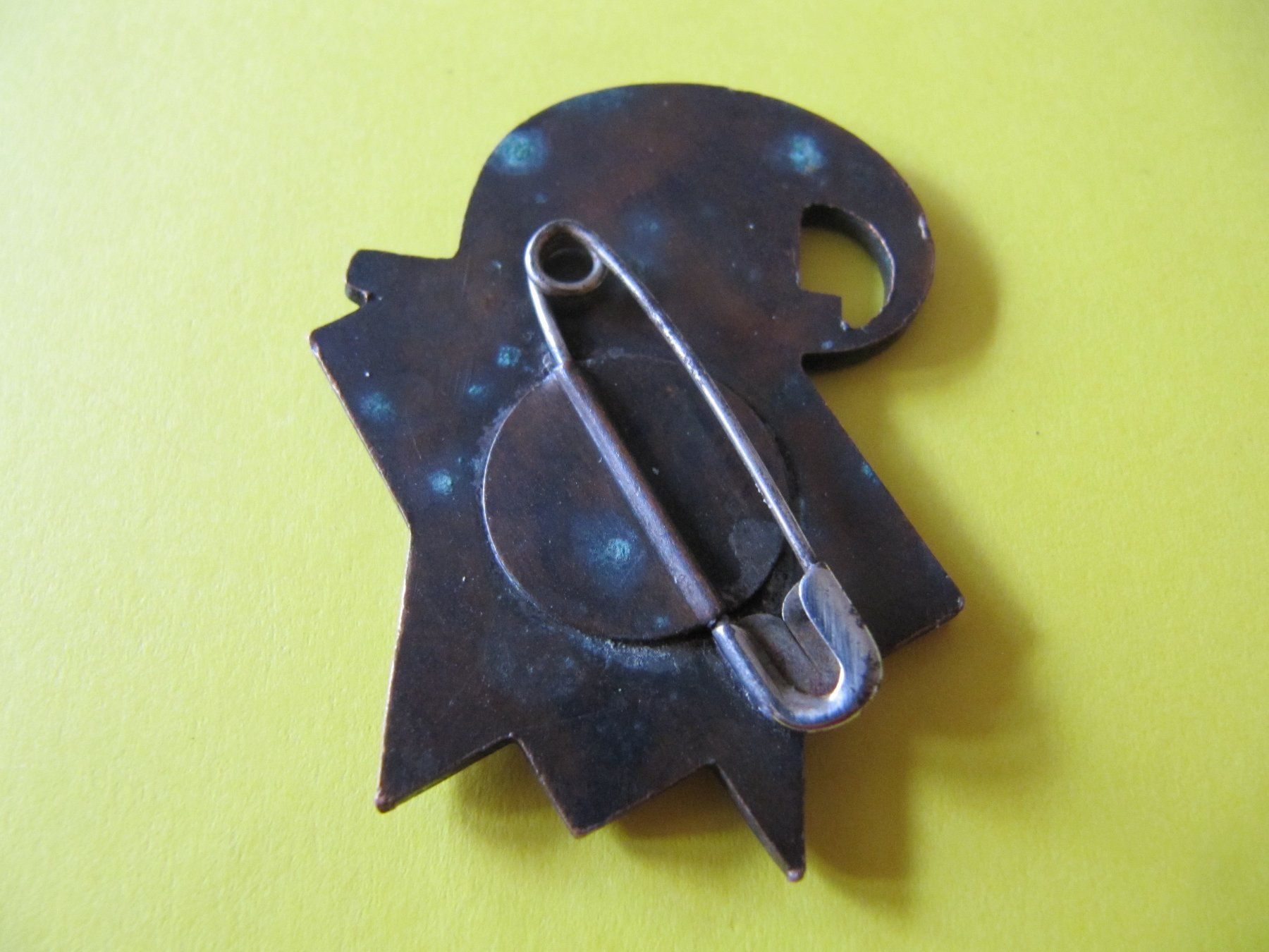 Basler Placchette & Badge: Basler Kupfer Blaggedde 1937 #B3 – Usato da Basel venduto da Ruben2210 1