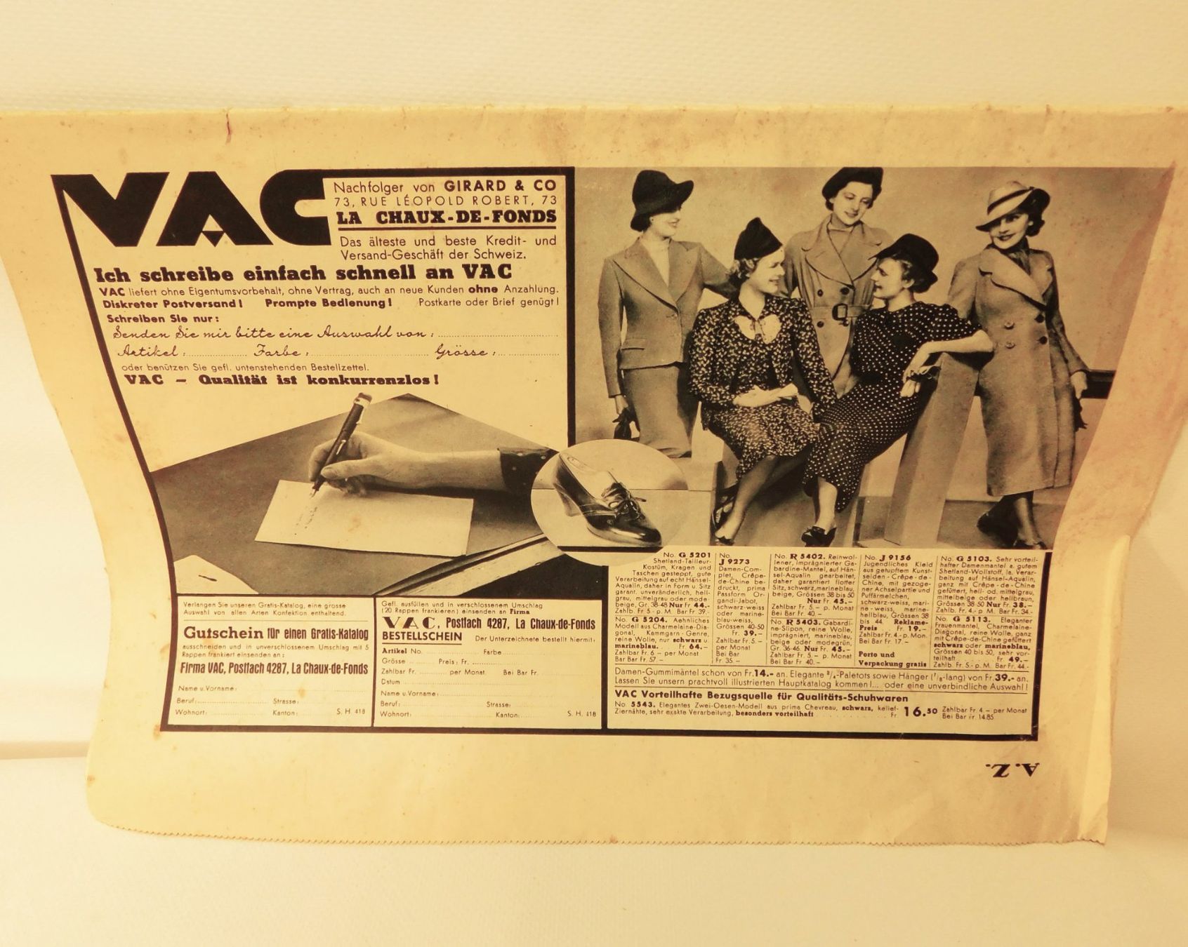Riviste & Magazine: Rar Schweizer Hausfrau 1938er – Usato da Emmenbrücke venduto da Neverlaand-22 3