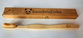 Holzzahnbürstenset von Bambusliebe Stärke: Mittel Neu