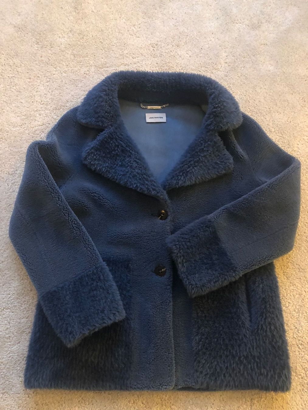 Giacche: Caban Jacke Jan Mayen Teddy Look – Usato da Meilen venduto da Antete