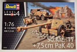 Revell / Sd. Kfz. 11 + 7,5 cm PaK 40 / 1/76