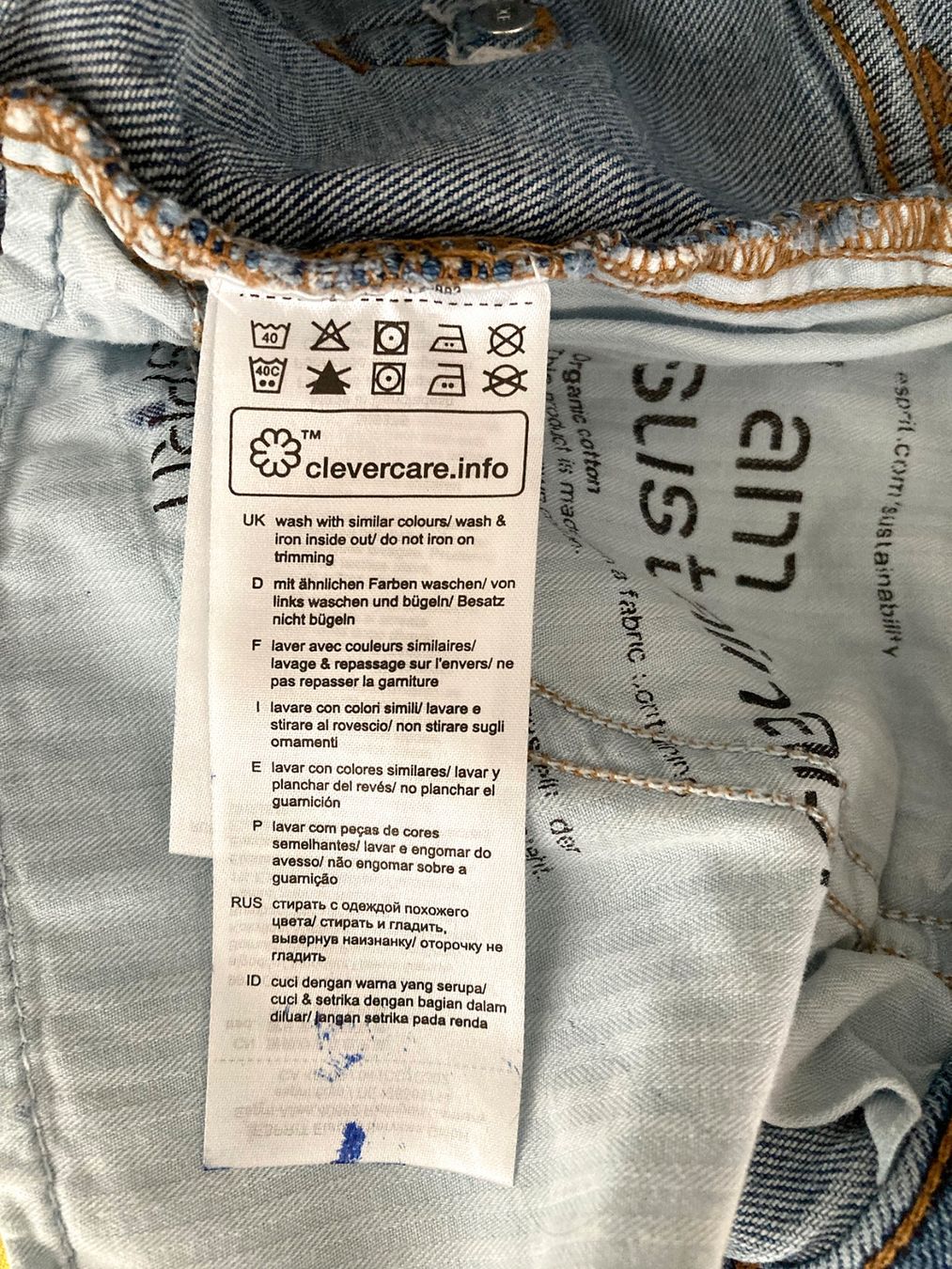 Esprit Hosen: Short en jean bleu déchiré taille 36 – Gebraucht aus Vionnaz von nadinus73 4