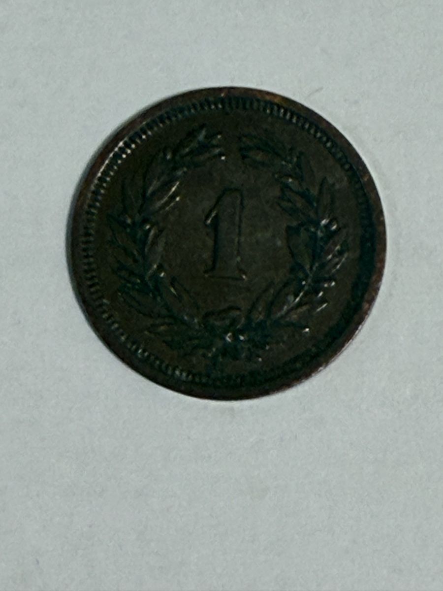 Alle Münzen: 1927  1Rp  Rare (81) – Gebraucht aus Ballwil von lukyluciano21 1