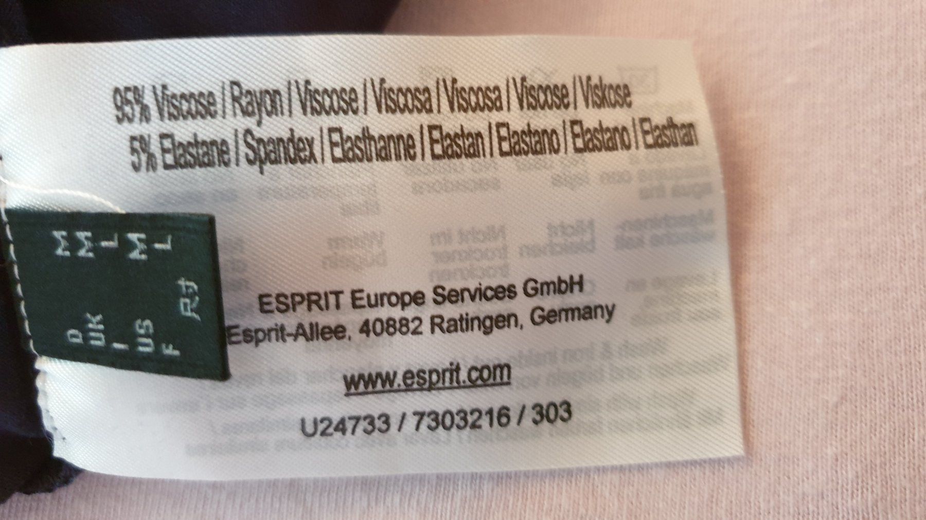 Esprit Kleider: Kleid Dunkelblau Esprit Collection Gr. M, Viscose/Elastan – Neu (gemäss Beschreibung) aus Biel/Bienne von Bormida64 6