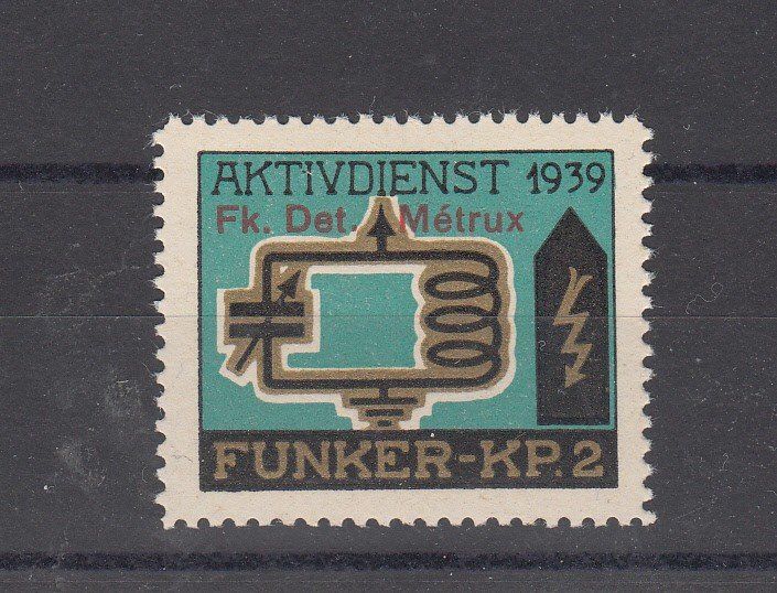 Alle Briefmarken: Funker 25A/13 Funker.Kp.2 Kat.150.- – Gebraucht aus Herrliberg von Lfrifda