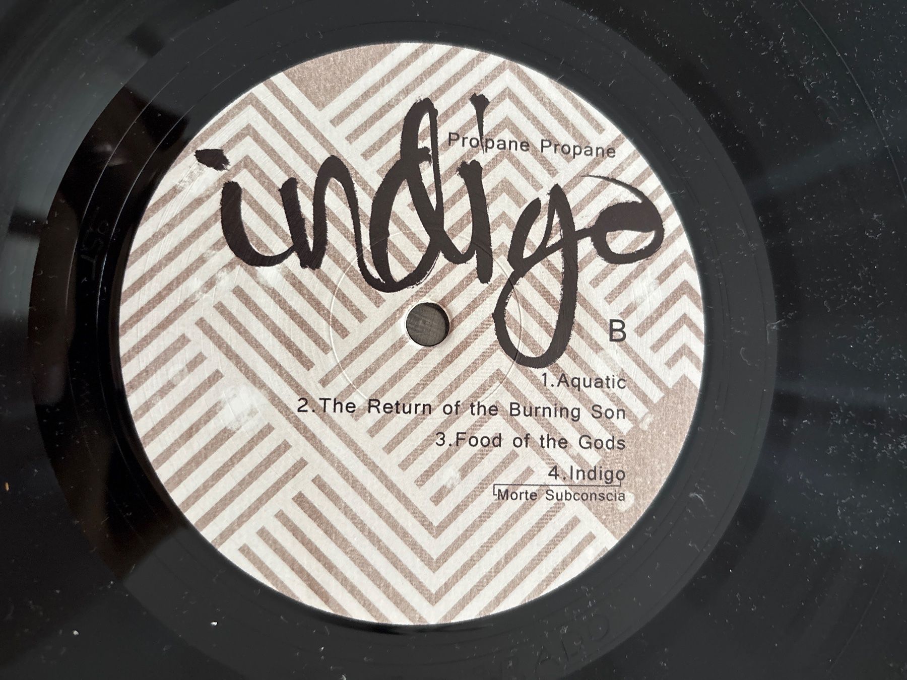 Vinyles: Propane Propane - Indigo Schallplatte – D'occasion à Frutigen par Philippe_jsp 2