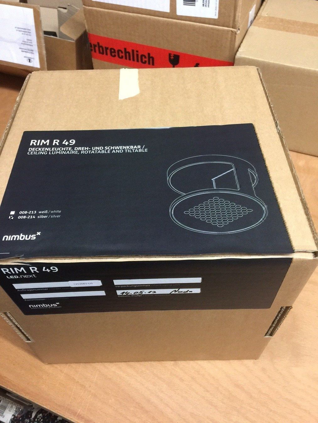 Lampadari & plafoniere: Deckenleuchte RIM R49 silber – Nuovo e nell'imballaggio originale da Umiken venduto da licht5040 3