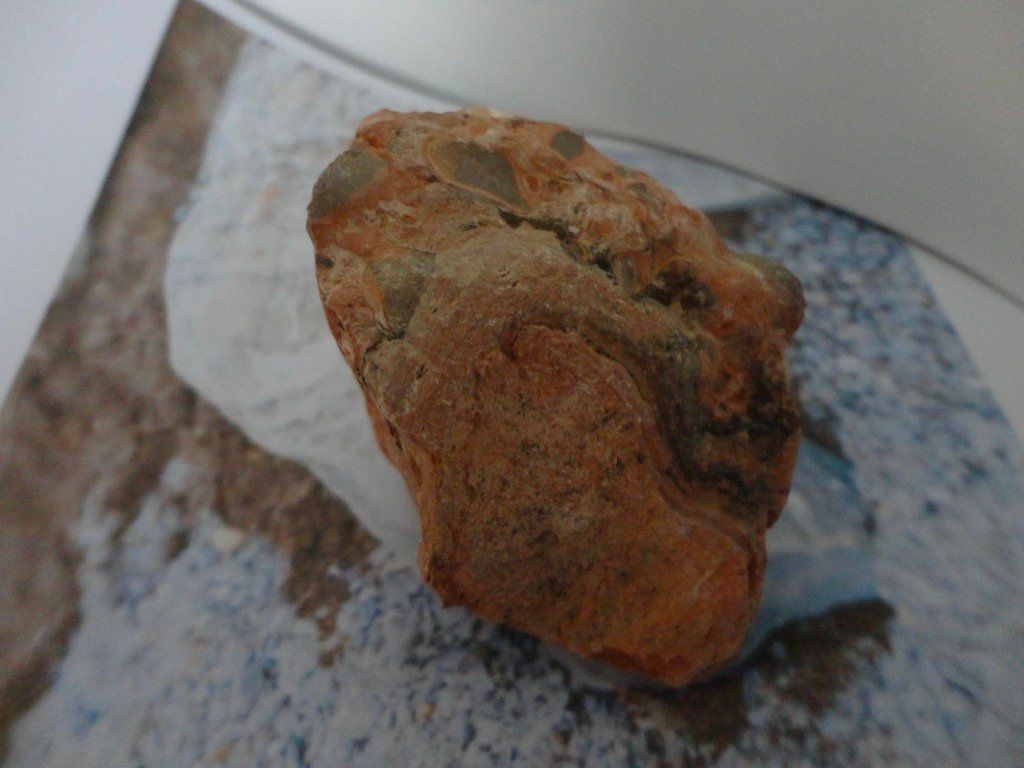 Minerali & Pietre curative: Leoparden-Jaspis roh – Nuovo (secondo la descrizione) da Biberist venduto da Steine 3
