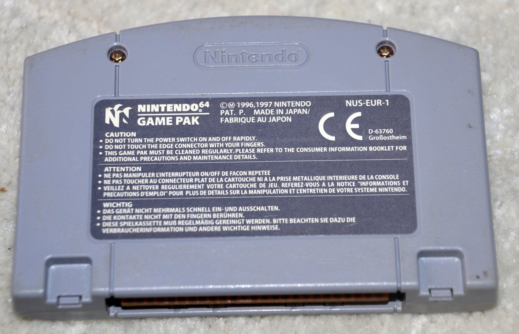 Nintendo Jeux: Pokemon Stadium  N64 – D'occasion à Collonges par arashee 1