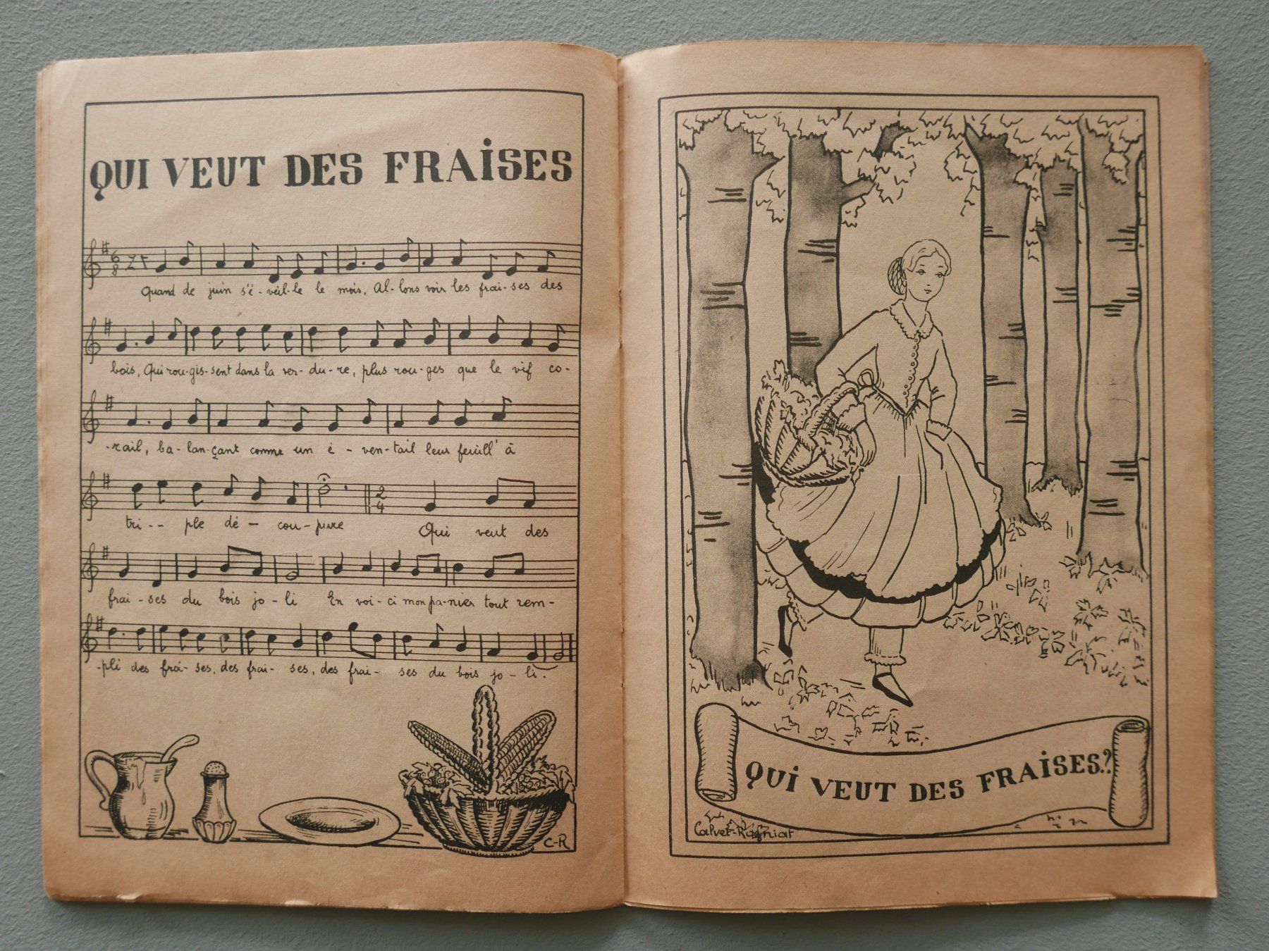 Libri: KINDERLIEDER CHANSONS POUR LES PETITS ENFANTS – Usato da Balgach venduto da Zwischenraum 6