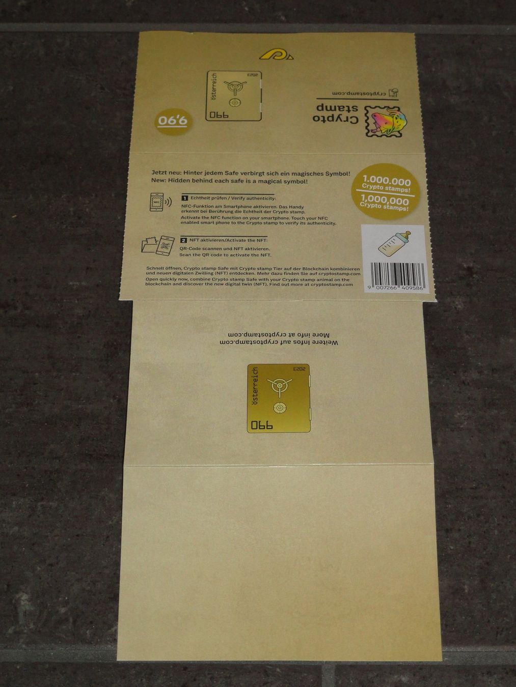 Alle Briefmarken: GESTEMPELTE Crypto Stamp 5.0 Safe: FLÄSCHCHEN – Neu (gemäss Beschreibung) aus Dagmersellen von dribbeldrago10 6