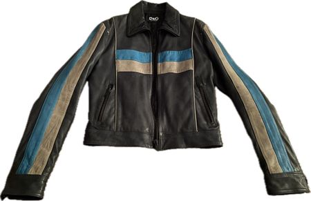 Original D&G Lederjacke